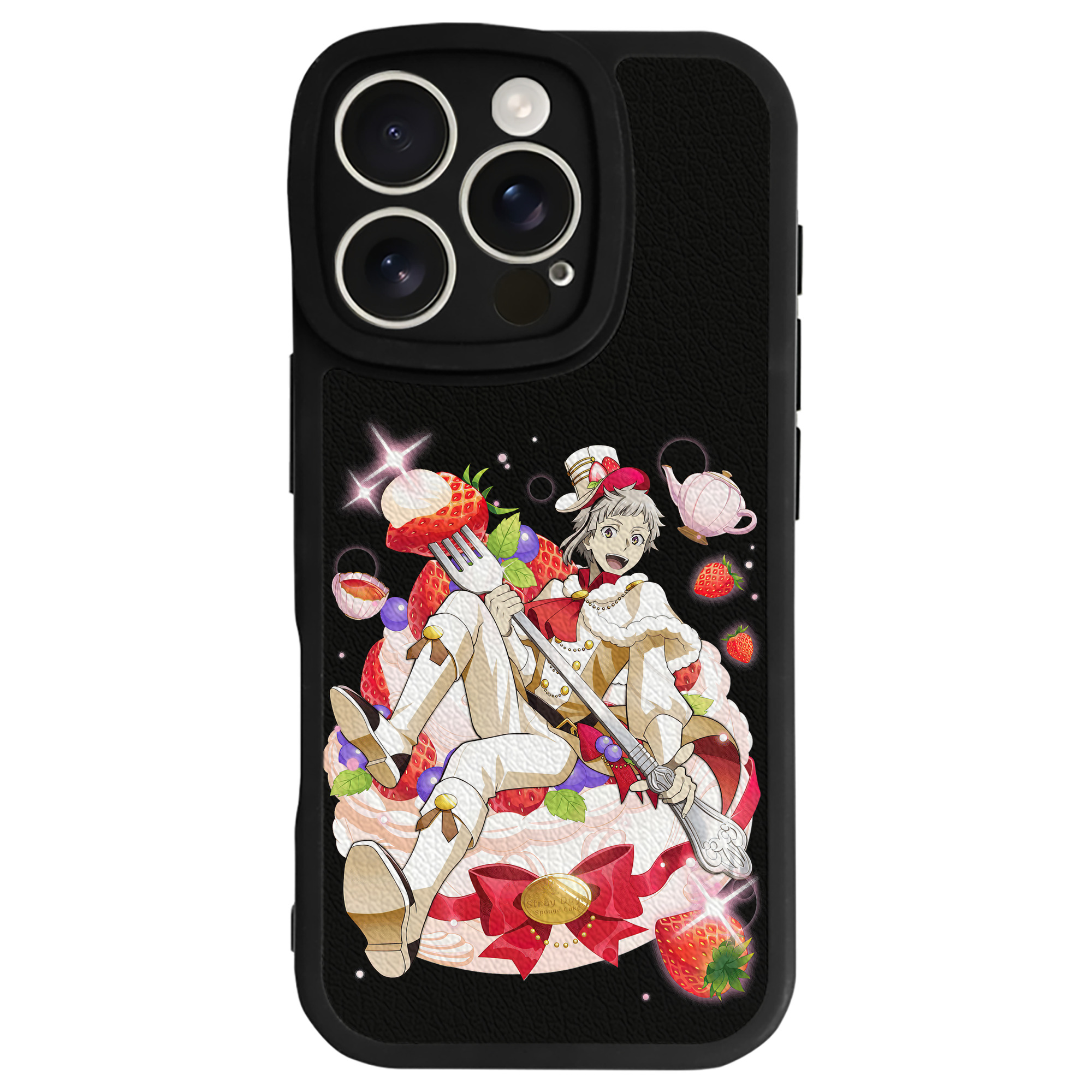 （画像用） 文豪ストレイドッグス Bungo Stray Dogs 【iPhone 16シリーズ対応】シリコンスマホケース（レザー調） 材質：シリコン